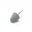 Stiftsteen Ø 6 mm as, groen, K24 rond 30x30 mm
