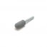 Stiftsteen Ø 6 mm as, groen, K60 cilinder rond 14x30 mm