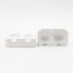 Gipsmal DM123: gietvorm bol 5 cm en bol 6 cm (maat biscuit 4,8 resp 5,7 cm)