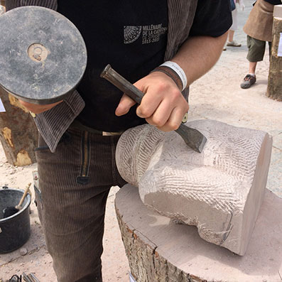 Natuursteen bewerken