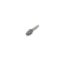 Hardmetaalfrees Ø 6 mm as dubbele kap - Vlam rond 12x25 mm