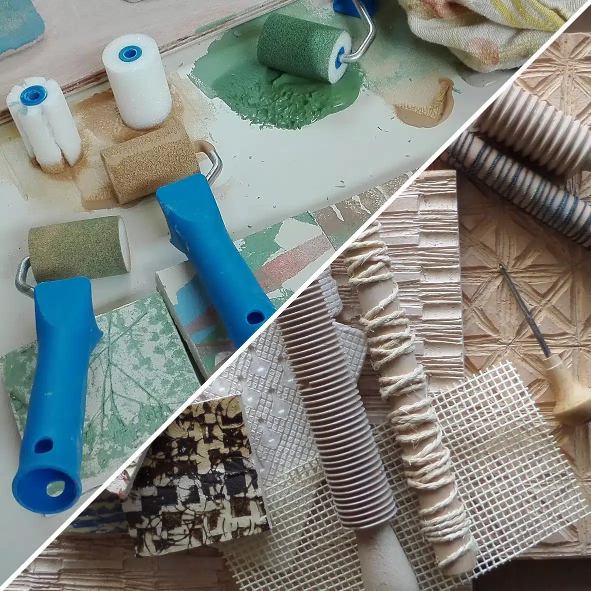 Engobe en Textuur Decoratietechnieken - Lucia Fransen - ZA 02-03-2024 & ZA 16-03-2024