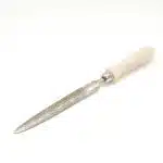 Diamant cabinetrasp halfrond spits met heft - 25 cm