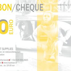 Waardebon / Cadeaubon / Tegoedbon 200 euro