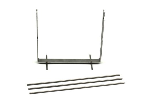 Kralenstandaard vlak, 3 staafjes