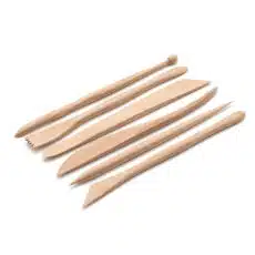 palmhouten spatel 20 cm set 6-delig