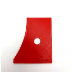 Lomer kunststof bolvorm met voetje