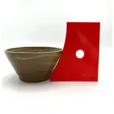 Lomer kunststof bolvorm met voetje