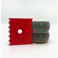 Lomer kunststof met 2 ribbels