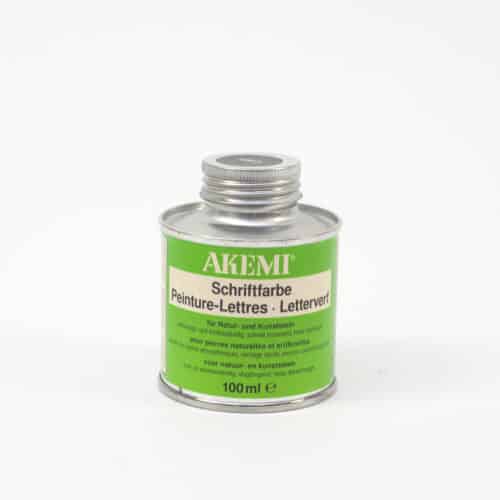 Akemi letterverf t.b.v. steen zwart