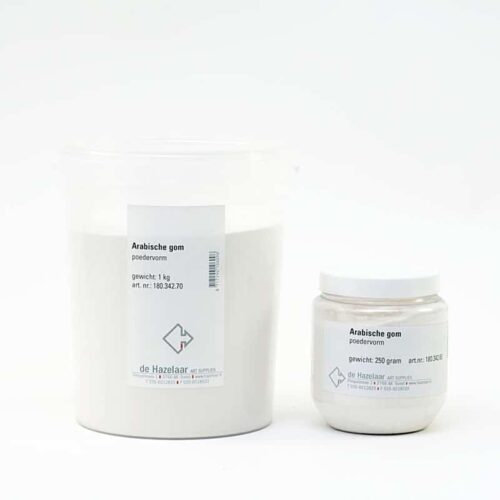 Arabische gom poeder