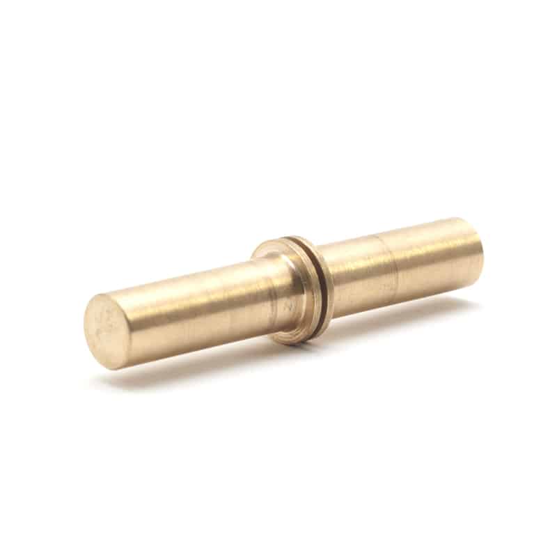 Bevestigingspen messing Ø10x60 mm