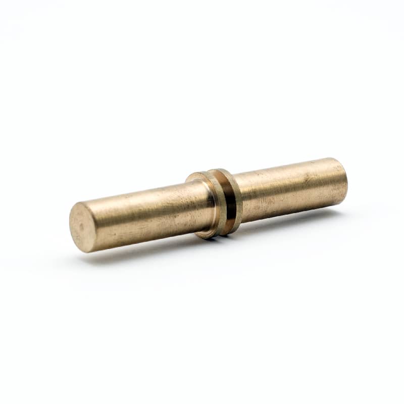 Bevestigingspen messing Ø12x70 mm