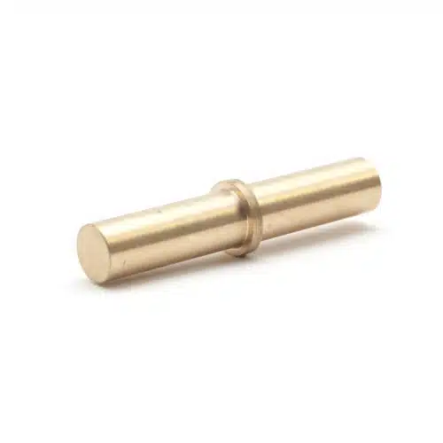 Bevestigingspen messing Ø14x80 mm