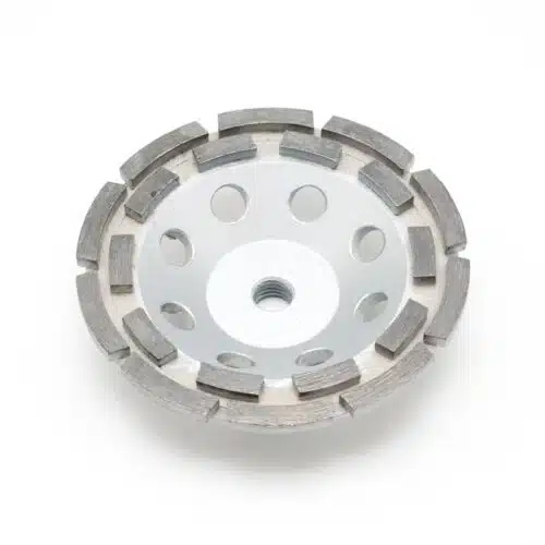 Diamantschuurschijf dubbele ring Ø 125 - M14 10 mm segmenthoogte