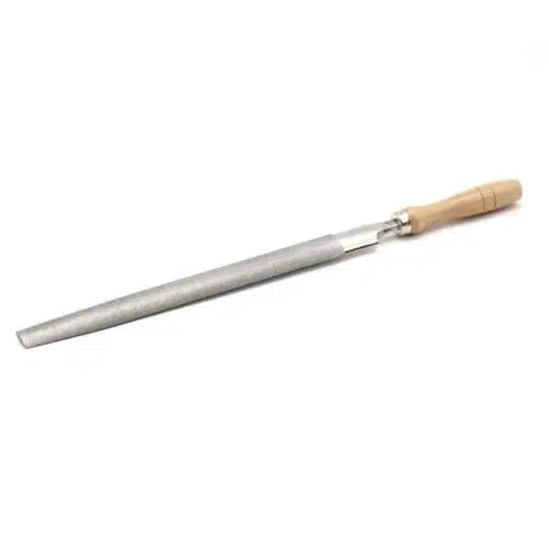 Diamantvijl 25 cm zeer fijn (K150) halfrond