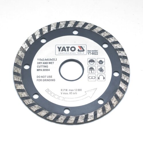 Diamantzaag Yato Ø 115x2,4x8 mm
