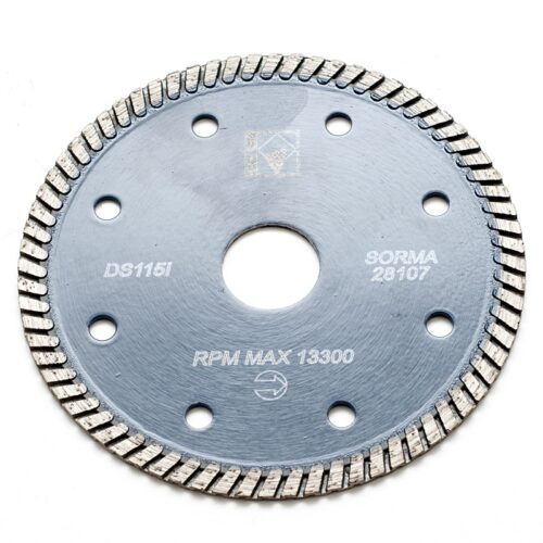 Diamantzaagblad Ø 115 mm Turbo DS blauw
