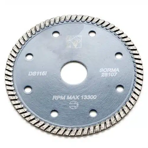 Diamantzaagblad Ø 115 mm Turbo DS blauw