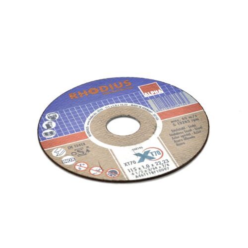 Doorslijpmetaal Ø 115 mm kom