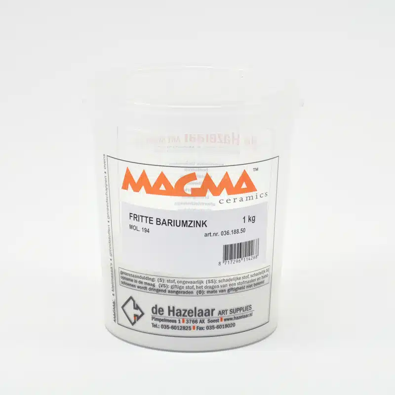 Fritte bariumzink