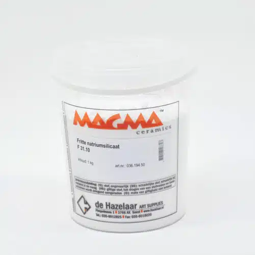 Fritte natriumsilicaat (31.10)