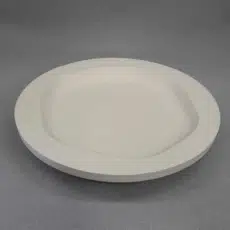 Gips giet-/drukmal UM043 bord Ø 22 cm, h 2 cm