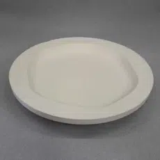 Gips giet-/drukmal UM043 bord Ø 22 cm, h 2 cm