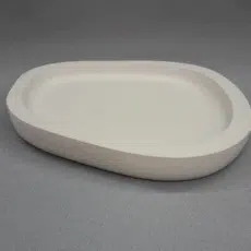 Gips giet-/drukmal UM093 bord 25 x 19 cm, h 2 cm