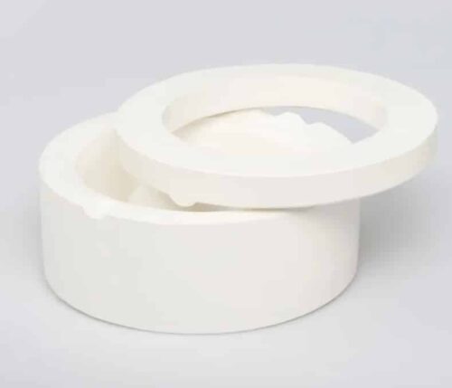 Gips gietmal DM228 voerbak groot Ø 19,5 cm, h 8 cm