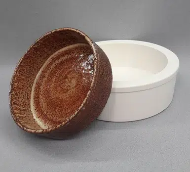 Gips gietmal UM082 kom/schaal Ø 22,5 cm, h 7 cm