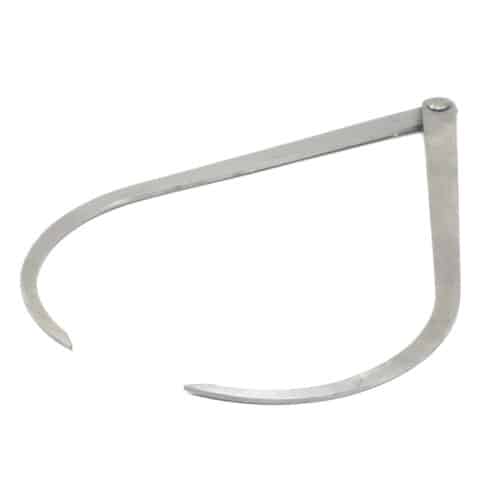 Krompasser 300 mm staal