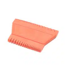 Lomer rubber, kammodel 1-zijdig