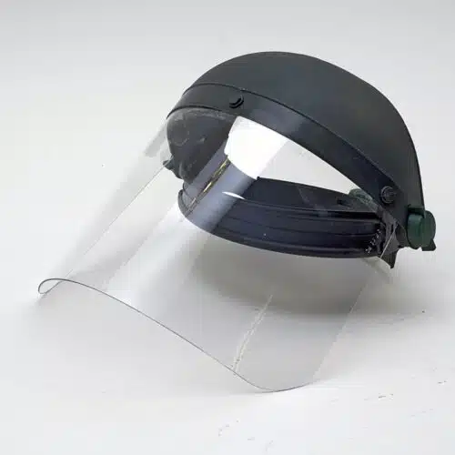 Losse scherm perfo 18 cm transparant