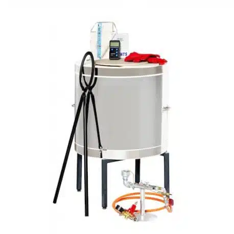 Magma 70 L raku oven gas met toebehoren