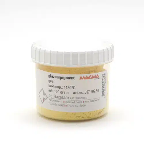 Magma glazuurpigment geel