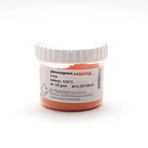 Magma glazuurpigment oranje