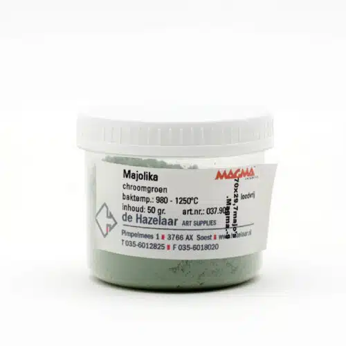 Magma majolika chroomgroen