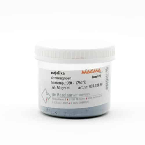 Magma majolika dennengroen