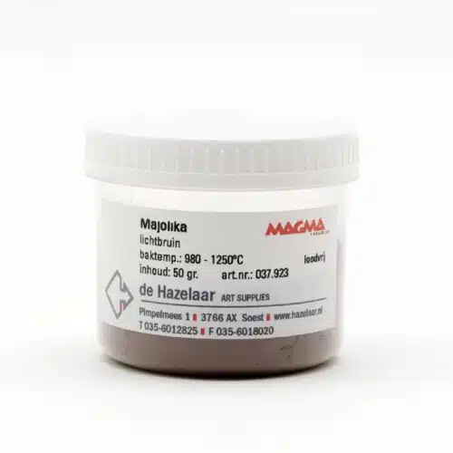 Magma majolika lichtbruin