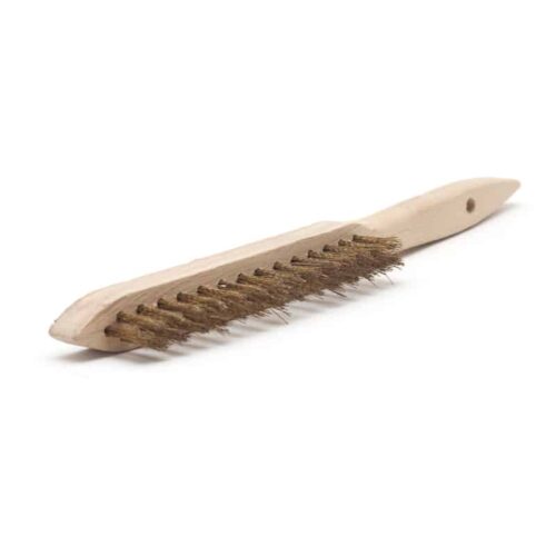 Messingdraadborstel 2-rij