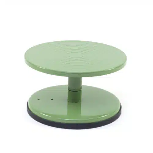 Metalen draaischijf-groen Ø 22 cm