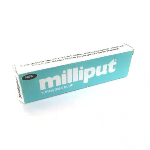 Milliput turquoise blue