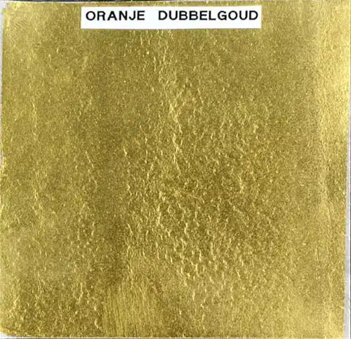 Noris bladgoud - orange gold dubbel, 22 karaat