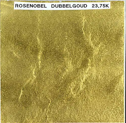 Noris bladgoud rosenobe dubbelgoud 23,75 karaat