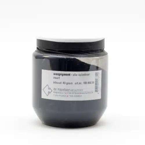 Olie-oplosbare waspigmenten zwart