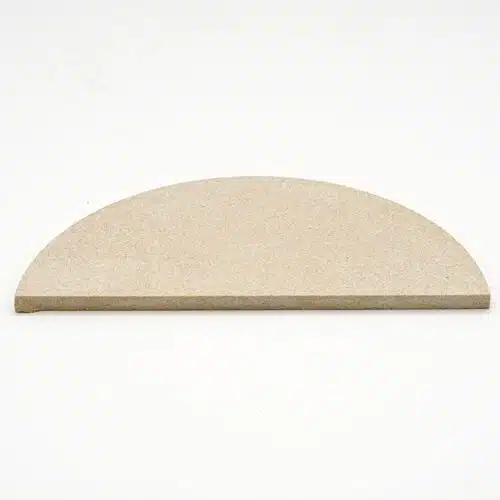 Ovenplaat halfrond / halve plaat