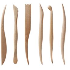 Palmhoutenspatel 15 cm set 6-delig