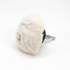 Polijstkop bol katoen gestikt klein