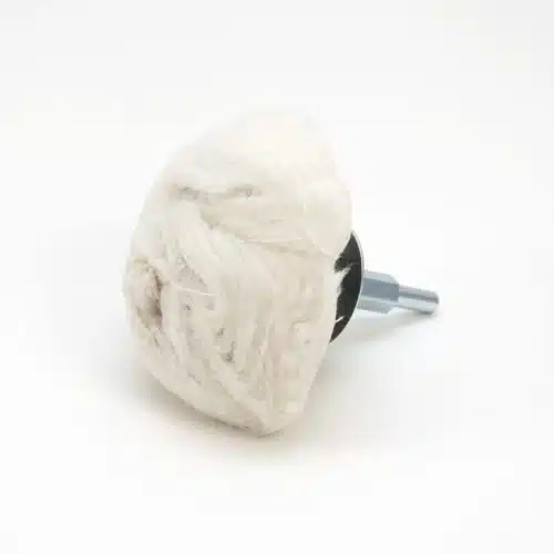 Polijstkop bol katoen gestikt klein